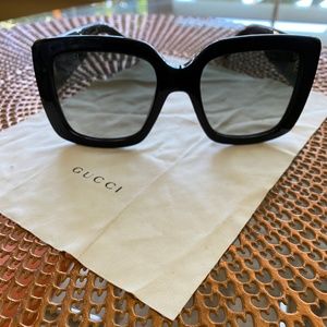 Gucci Black Optyl Sunglasses - Classic